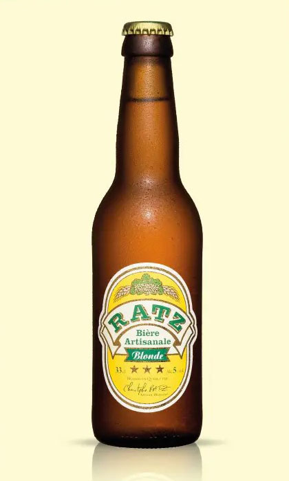 Bière Artisanale RATZ Blonde 75 CL